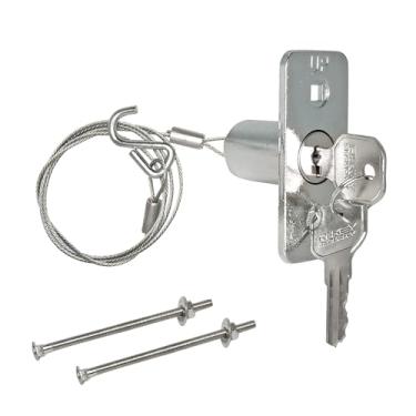Imagem de RI-KEY SECURITY - abridor universal de porta de garagem para desconexão de emergência e liberação de cabo de trava de chave