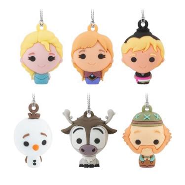 Imagem de Hallmark Disney Frozen Mini Enfeites de Natal, à prova de estilhaçamento, conjunto de 6, presentes para fãs da Disney