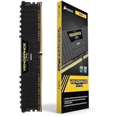 Imagem de Corsair Memória de desktop Vengeance LPX 8 GB (1 x 8 GB) DDR4 3000 (PC4-24000) C16 - memória de PC preta CMK8GX4M1D3000C16