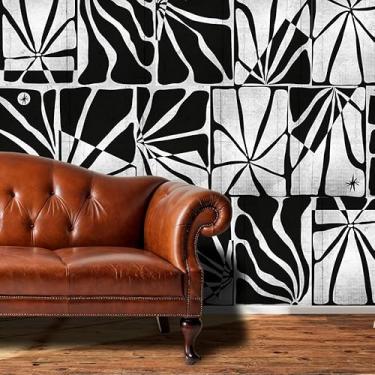 Imagem de Papel de Parede tipo Lambe-Lambe Preto e Branco I (MINI (1m²))