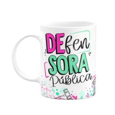 Imagem de Caneca Profissões - Defensora Pública - 325ml - JPS INFO