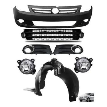 Imagem de Kit Parachoque Gol G5 2009 a 2012 com Grades Moldura e Parabarro - DFE