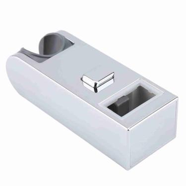 Imagem de Pssopp Suporte de Chuveiro Ajustável, Suporte de Chuveiro Banhado a ABS Quadrado, para de de Portátil Com Barra de Controle Deslizante Cromada Em Segurança