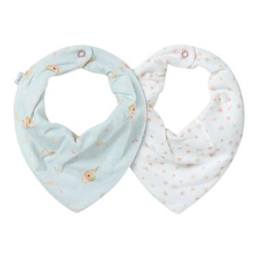 Imagem de Kit Com 2 Babadores Bebê Bandana Lovely Day Verde - Hug