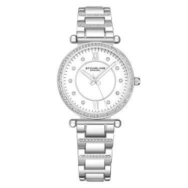 Imagem de Relógio Feminino Stuhrling Oslo 3902 Quartzo 38mm, Prata