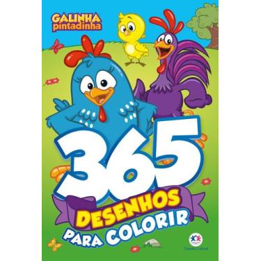 Imagem de Livro - Galinha Pintadinha - 365 Desenhos para colorir