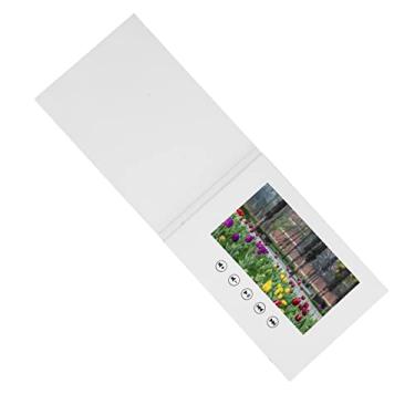 Imagem de ZJchao LCD Screen Video Brochure Card de Felicitações Com 7 "IPS Display 128m Memory for Wedding Advertising (Bateria de Íons Li 1500 mAh de 7 polegadas)