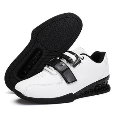 Imagem de Tênis de levantamento terra masculino para adolescentes, tênis de crossfit antiderrapantes para treinamento equilíbrio e levantamento peso