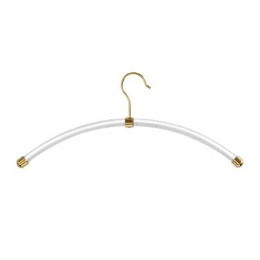 Imagem de Ｂｅｓｇａ Cabide organizador de armário, resistente, leve e antiderrapante, cabide para roupas, camisas, blusas, gola larga