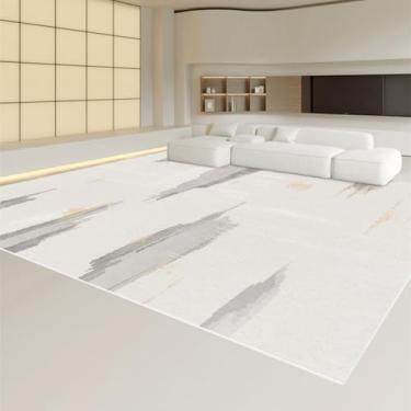 Imagem de Tapete leve e luxuoso para decoração de sala de estar, estilo minimalista, tapete para sala de estar, área grande, tapete macio para quarto e estudo (200x250 cm/B)