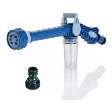 Imagem de Esguicho Ducha Para Mangueira Transforma Em Alta Pressão Lava Jato Com 8 Funçoes E Dispenser