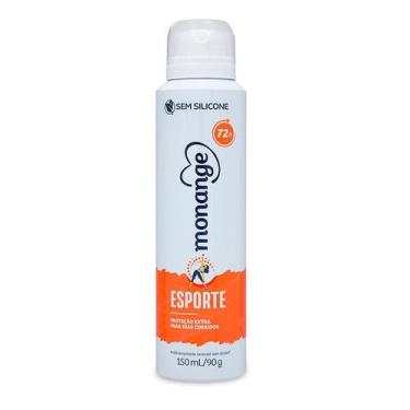 Imagem de Desodorante Antitranspirante Aerossol Feminino Monange Esporte 150ml