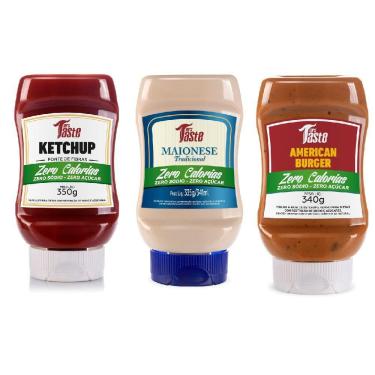 Imagem de Kit Ketchup + Maionese + American Burger - Mrs Taste