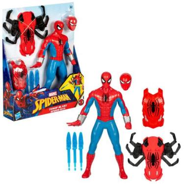 Imagem de Boneco homem aranha thwip blast marvel - hasbro f8841