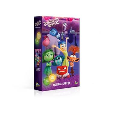 Imagem de Quebra cabeça 100 peças encapado disney divertidamente 2 - toyster 003