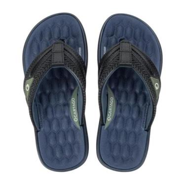 Imagem de Chinelo Infantil Cartago Malta VI Dedo REF: 12497, Azul, 34