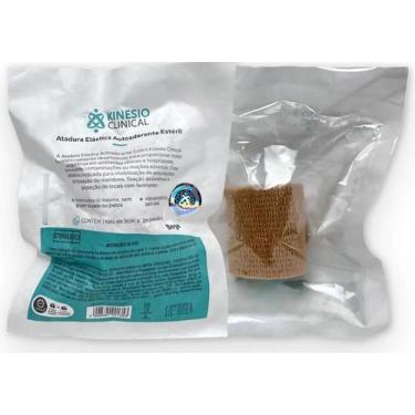 Imagem de ATADURA Elástica Autoaderente Estéril KinesioClinical 5cm x 2m BEGE