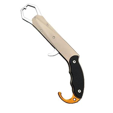Imagem de Alicates de pesca, alicates de pesca, multifuncionais, alicates Luya, controle de peixe, ferramentas de pesca, controle de peixe, controlador de dispositivo, alicate de isca (marrom)