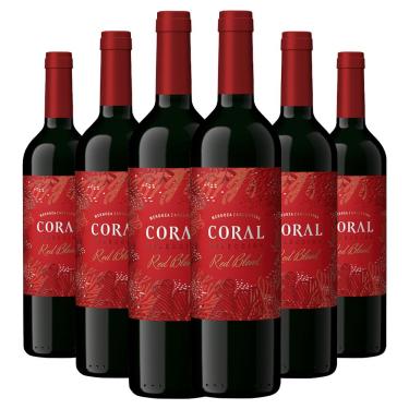 Imagem de Kit 6 Garrafas Coral Selección Red Blend