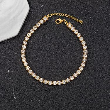 Imagem de Tornozeleira feminina banhada a ouro prata marinheiro cubano fígaro borboleta corrente tornozeleira para mulheres, One Size, Metal, Sem Pedra Preciosa