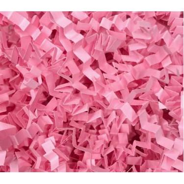 Imagem de 50 g de decorações de festa de Páscoa, papel desfiado para cestas de presente para casamento, aniversário, dia das mães, dia dos pais, enchimento de papel enrugado para caixas de presente de