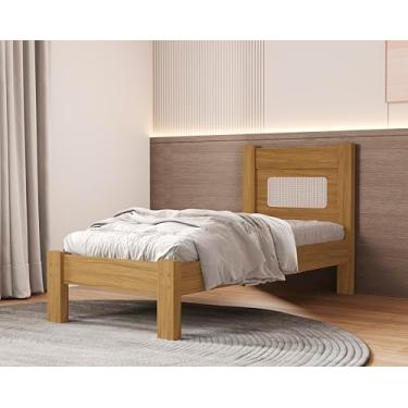 Imagem de Cama Tradicional Moderna Solteiro Clara (Nature)