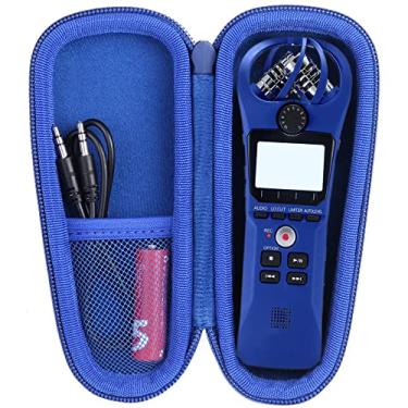 Imagem de co2CREA Substituição de capa rígida para gravador digital Zoom H1n H1 (capa azul)