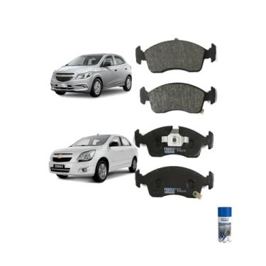 Imagem de Kit Pastilha Freio Cobalt Onix Prisma 2012> + Tekbond Anti Chio 300ml