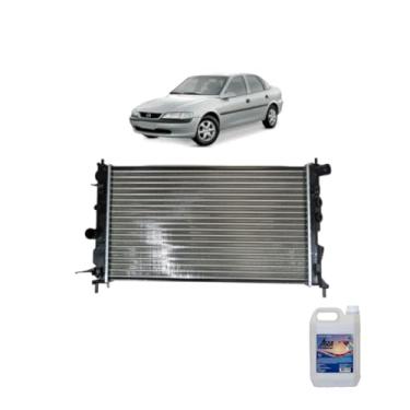 Imagem de Kit Radiador GM Vectra GLS 2.0 2.2 97> + Água Desmineralizada 5L