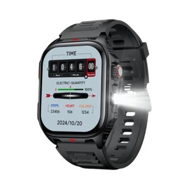 Imagem de Relógio Inteligente Militar Masculino Com Monitor De Atividade, À Prov