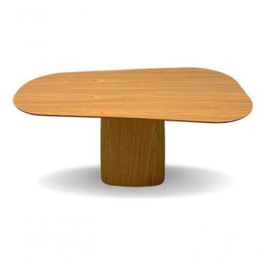 Imagem de Mesa De Jantar Cone Organica 120x90cm Madeira Freijó