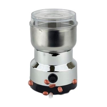 Imagem de Mini Moedor Grãos Elétrico Bivolt Ideal Moer Café E Grãos