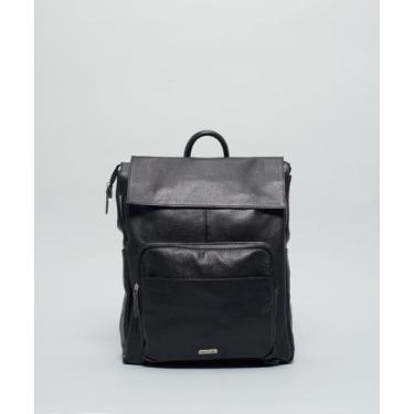 Imagem de Mochila Couro Gabi - Preto - Soulier, Preto, U