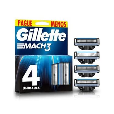 Imagem de Carga para Aparelho de Barbear Gillette Mach3 4un