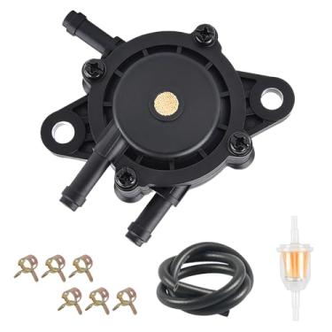 Imagem de AMZAUTO Bomba de combustível com filtro e mangueira de óleo, compatível com Briggs and Stratton Kohler 17HP-25HP, substituição da bomba de combustível para 808656 491922 691034 LG808656 M138498