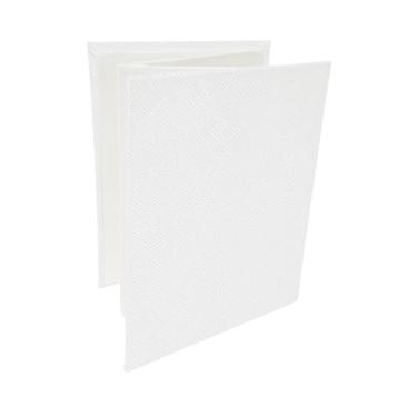 Imagem de Álbum de fotos Ical, encadernação sanfona autocolante, folhas de papel especial branco, para 6 fotos 10x15cm vertical - linha Sanfonado - modelo gelo - 796