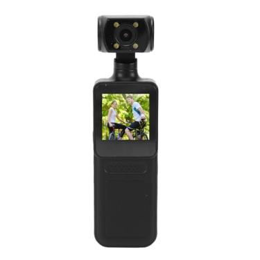 Imagem de Jectse Câmera de Ação 4K, Tela HD de 1,31 Polegada, Câmera Esportiva à Prova D'água Antivibração Com Lente Giratória de 180, para Ciclismo Ao Ar Livre, tripé de Montagem Em Motocicleta