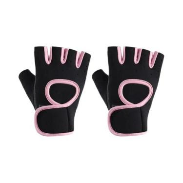 Imagem de Luvas De Academia Unissex Respiráveis Antiderrapantes Com Almofada De 