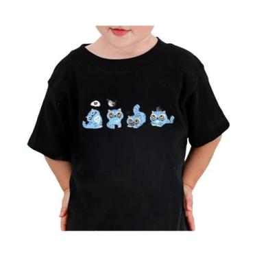 Imagem de Camiseta Unissex De Algodão Kpop Demon Hunters Com Gola Redonda E Mang