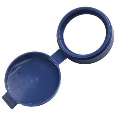 Imagem de Para Alfa para Romeo para Brera 2005-2010 159 2005-2011 tampa de garrafa de lavagem de para-brisas azul parte de plástico 71740943 tampa de garrafa de água tampa do tanque do limpador