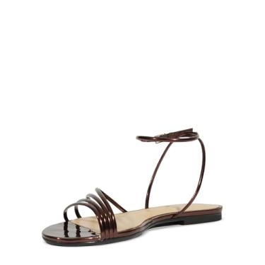 Imagem de SCHUTZ Sapatilhas femininas Inez, Marrom escuro, 36