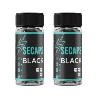 Imagem de SECAPS Black – Suplemento Alimentar em Cápsulas 60 CAPS. (500 mg) – Fórmula Premium para Suporte Metabólico & Energia (2)