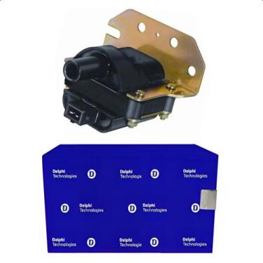 Imagem de Bobina Ign vw Gol/parati/saveiro G2/g3 Santana 1996 Ate 2005 2 Pinos D