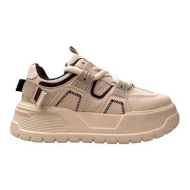 Imagem de Tenis Feminino Ramarim Chunky Venice Cacharrel - BOTTERO, Creme, 36