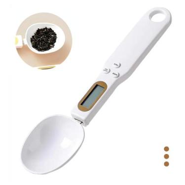 Imagem de Colher Digital com Balança de Precisão para Cozinha e Fit - KAPBOM
