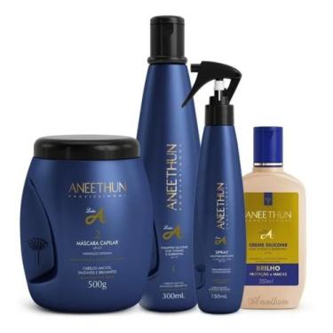 Imagem de Kit Aneethun de hidratação linha A 4 produtos