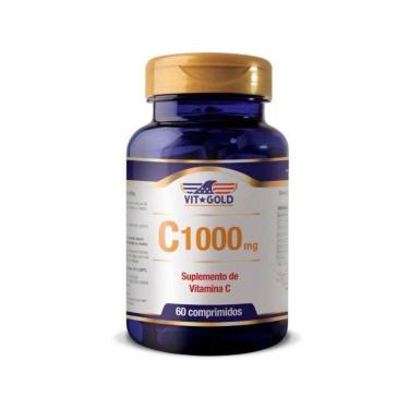 Imagem de Vitamina C 1000mg - 60 Comprimidos - VitGold-Unissex