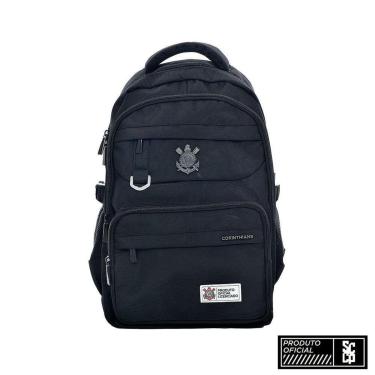 Imagem de Mochila Corinthians Licenciada Oficial Esportiva Casual Emporio Alex-Unissex