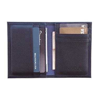 Imagem de Carteira Masculina Slim Couro Legítimo (Preto)