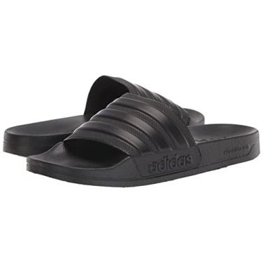 Imagem de adidas Slide masculino Adilette para chuveiro, Núcleo preto/núcleo preto, 11